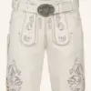 Lederhose Evan mit Gürtel