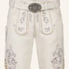 Lederhose Evan mit Gürtel