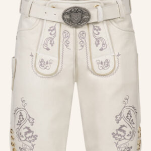 Lederhose Evan mit Gürtel
