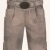 Lederhose Delio mit Gürtel