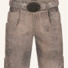 Lederhose Delio mit Gürtel
