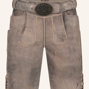 Lederhose Delio mit Gürtel