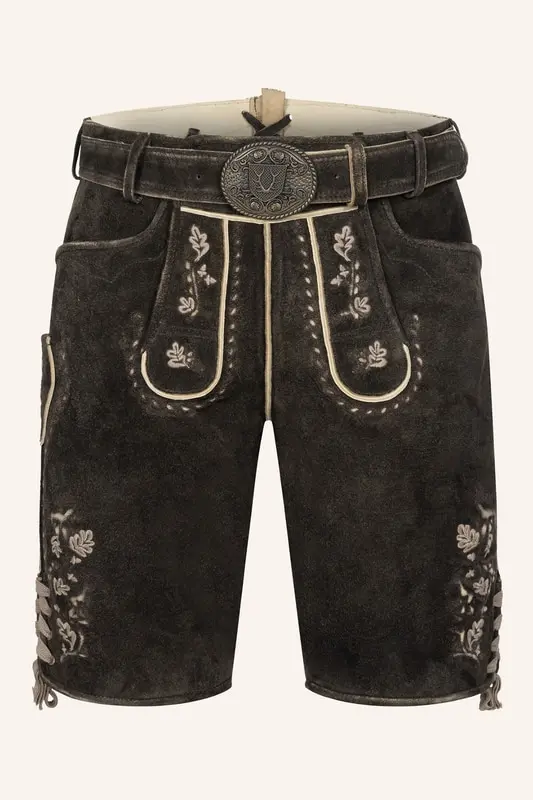 Lederhose Calle mit Gürtel