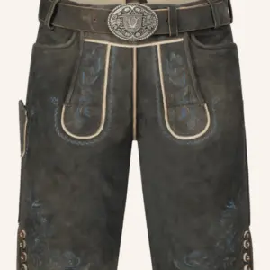 Lederhose Yanis mit Gürtel