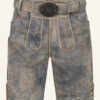 Lederhose Berno mit Gürtel