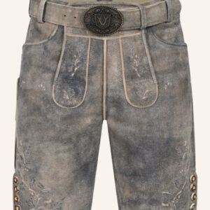 Lederhose Berno mit Gürtel