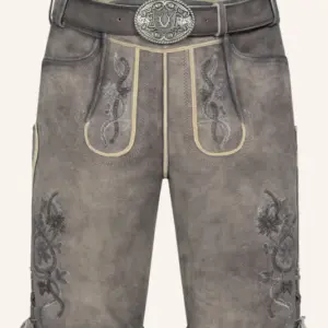 Lederhose Mirko mit Gürtel