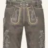 Lederhose Howard mit Gürtel