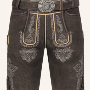 Lederhose Vinc mit Gürtel