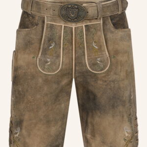 Lederhose Micah mit Gürtel