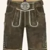 Lederhose Jayden mit Gürtel