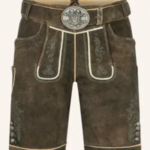 Lederhose Jayden mit Gürtel