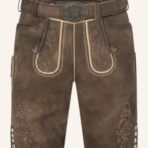 Lederhose Jendrik mit Gürtel