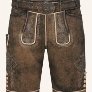 Lederhose Waris mit Gürtel