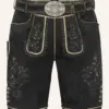 Lederhose Kuno mit Gürtel