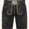 Lederhose Kuno mit Gürtel