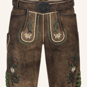 Lederhose Alexander mit Gürtel