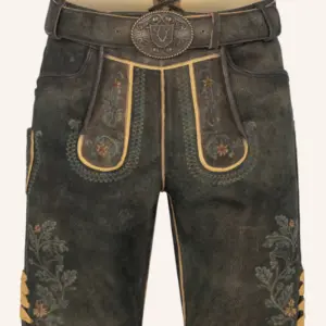 Lederhose Charlie mit Gürtel