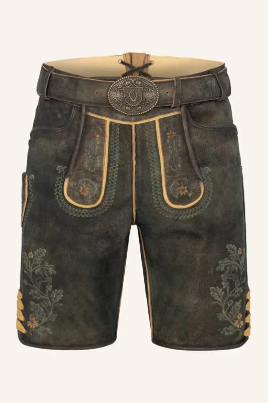 Lederhose Charlie mit Gürtel