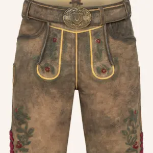 Lederhose Charlie mit Gürtel