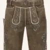 Lederhose Cailan mit Gürtel