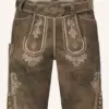 Lederhose Josha mit Gürtel