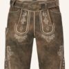 Lederhose Josha mit Gürtel