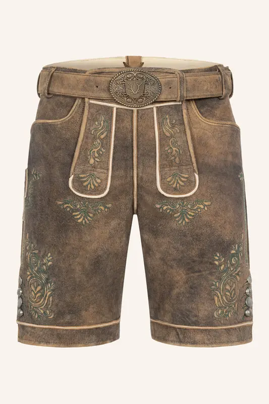 Lederhose Rob mit Gürtel