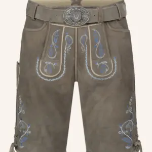 Lederhose Malik mit Gürtel