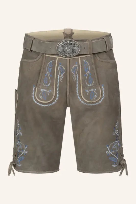 Lederhose Malik mit Gürtel