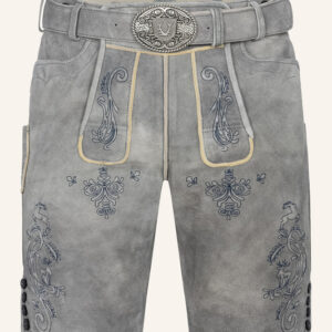 Lederhose Lucius mit Gürtel