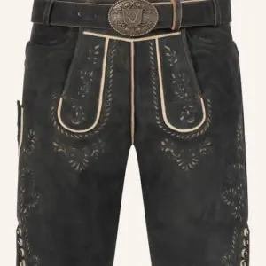 Lederhose Gaspar mit Gürtel