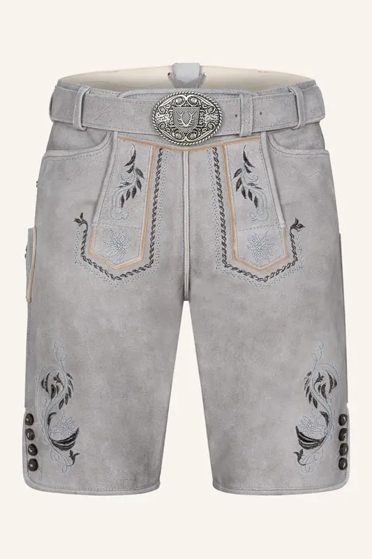 Lederhose Heiko mit Gürtel