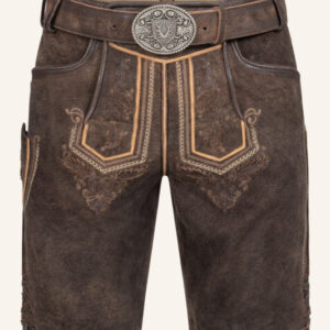 Lederhose Rufus mit Gürtel