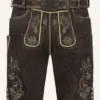 Lederhose Adreon mit Gürtel