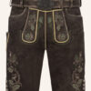 Lederhose Adreon mit Gürtel