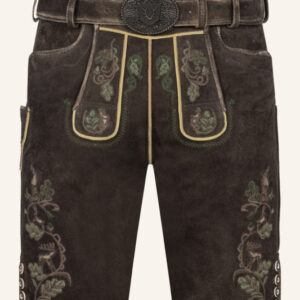 Lederhose Adreon mit Gürtel