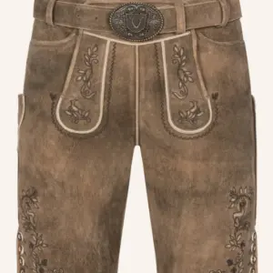 Lederhose Corentin mit Gürtel