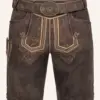 Lederhose Roger mit Gürtel