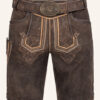 Lederhose Roger mit Gürtel