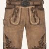Lederhose Devian mit Gürtel