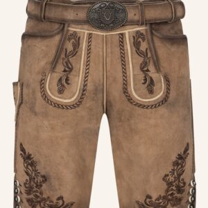 Lederhose Devian mit Gürtel