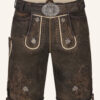 Lederhose Leny mit Gürtel