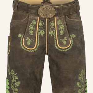 Lederhose Cassius mit Gürtel