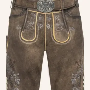 Lederhose Ulli mit Gürtel
