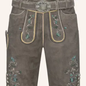 Lederhose Jorrit mit Gürtel