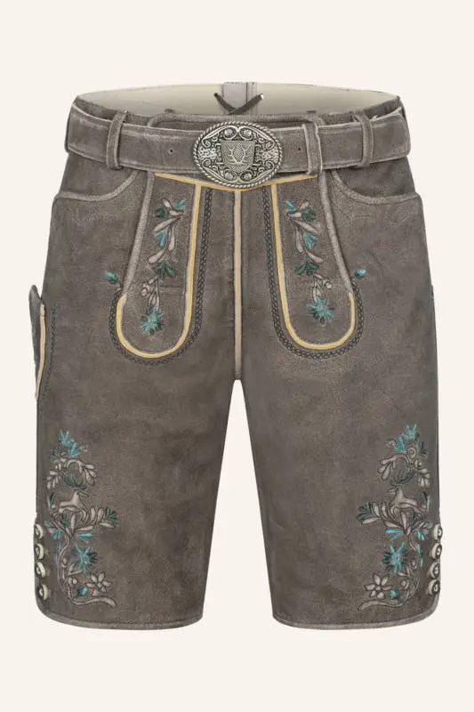 Lederhose Jorrit mit Gürtel