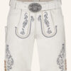 Lederhose Samuele mit Gürtel