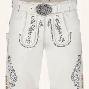 Lederhose Samuele mit Gürtel