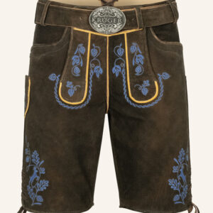 Lederhose Roland mit Gürtel